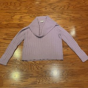 Mossimo Women’s XXL Lavender Cowel Neck Sweater